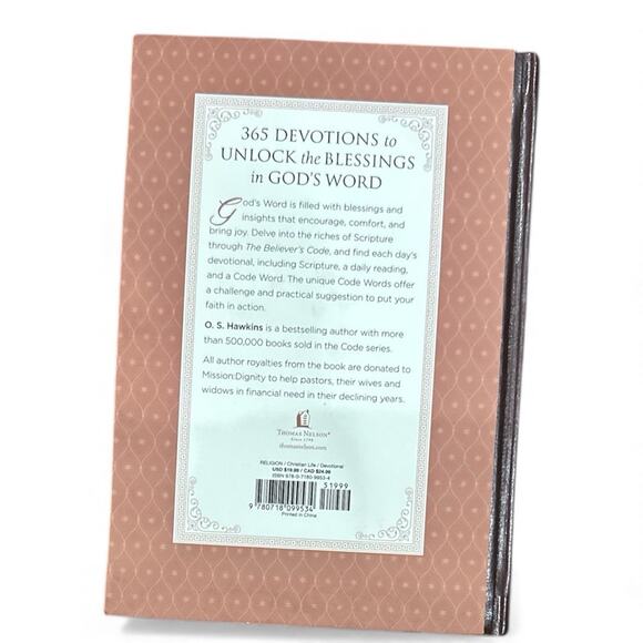 The Believer's Code: 365 Devotions to Unlock the Blessings in God’s Word NEW - Picture 4 of 4